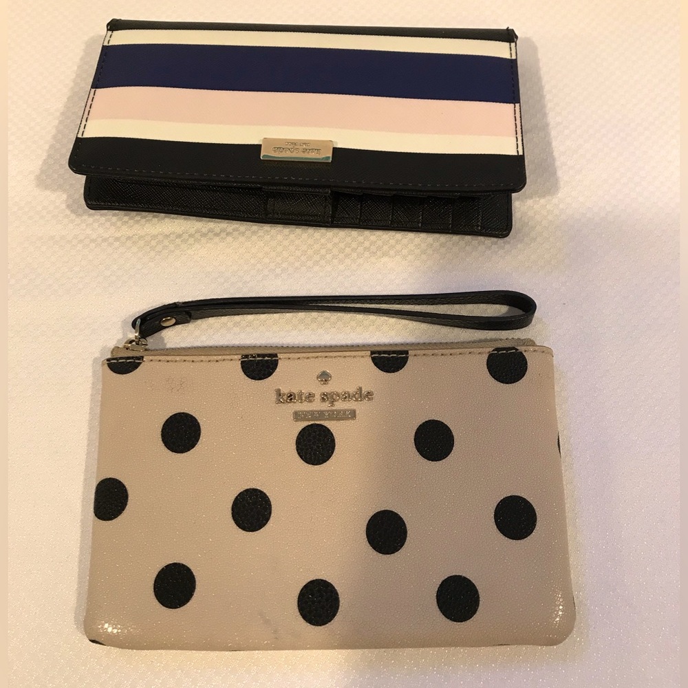 Bundle of Kate Spade Multicolor Shore Street Stacy Wallet and  Wristlet